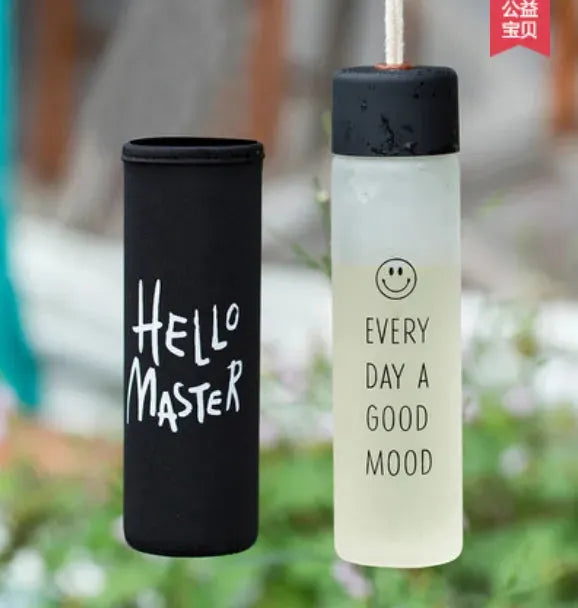 Glasses portable cups kids creative water bottles - Bellarte Enchanté Glasses portable cups kids creative water bottles